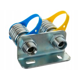 Plokštės komplektas su 2x M22 euro lizdo greitosiomis jungtimis