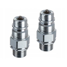 Plokštės komplektas su 2x M22 euro lizdo greitosiomis jungtimis