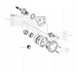 Stebulės žurnalas New Holland TD dėklas JX 5193272 CNH
