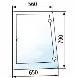 Kairysis šoninis langas s029321 korpusas ih