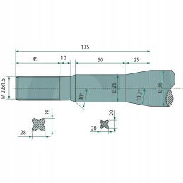 Zab agrama 1400mm 43014002200 granitas