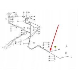 747990 1 metalinė stabdžių žarnelė