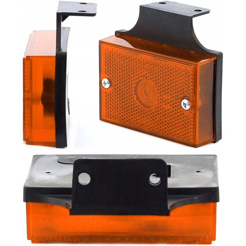 Markerinė lempa, oranžinė, 12 24v buvo