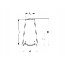Guolių korpusas pagamintas iš lakštinio plieno 7500p62 skf