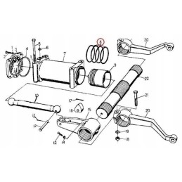 Kėlimo stūmoklio žiedas c 330 parduotas po
