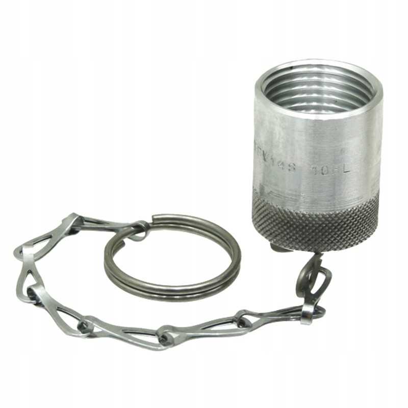 Apsauga nuo dulkių aliuminio TFV DN 12 kištukui