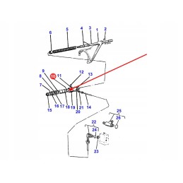 3015008x1 valdymo žiedo mechanizmo užraktas