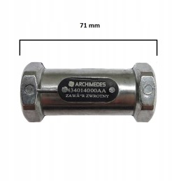 Tiesus uždarymo atbulinis vožtuvas 22x1 5 vidinis sriegis