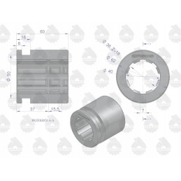 GTV slankiojanti įvorė C 330 originali Ursus