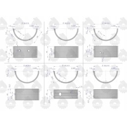 Pagrindinių guolių rinkinys n 1 00 iv cut 42012132 90060232 c 330 original