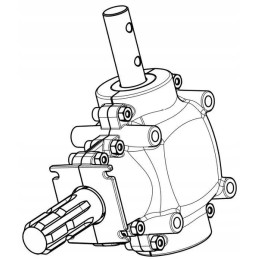 Trąšų barstytuvo pavara 1 1