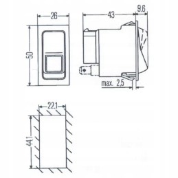 Hella pakreipimo jungiklis 6fh004570121