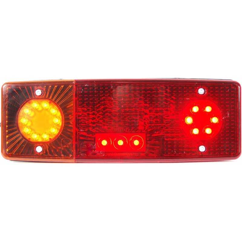 Galinis kairysis kombinuotas žibintas Ursus priekabos LED buvo