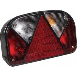 Kombinuotas galinis dešinysis žibintas, stačiakampis 12v, liūdnas