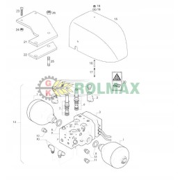 Slankiklis new Holland tvt mf 340490a1