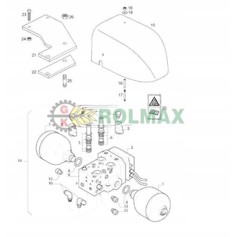 Slankiklis new Holland tvt mf 340490a1
