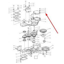 490bt 16005 oro kompresoriaus dangtelio tarpiklis