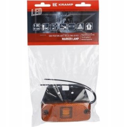 Stačiakampė LED šoninė gabaritinė lemputė 12 24v