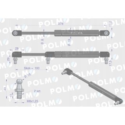 Stogo pavara 53369911 tinka Zetor Proxima F