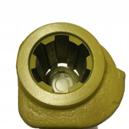 GTV jungtis, trikampis vamzdis, 6 pjaustytuvai 1 3 8 270 nm