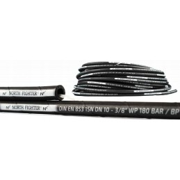 Kalta hidraulinė žarna m18x1 5 l 900 aa 180bar