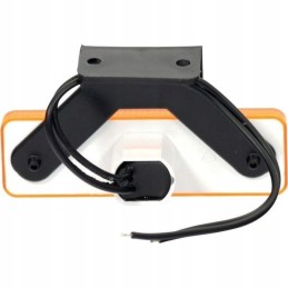 Halogeninė šoninė gabaritinė lemputė, stačiakampė, LED 12-24