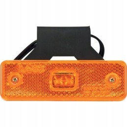 Halogeninė šoninė gabaritinė lemputė, stačiakampė, LED 12-24