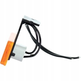 Halogeninė šoninė gabaritinė lemputė, stačiakampė, LED 12-24