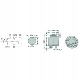Cobo uždegimo jungiklis 22714159000