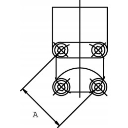 Flanšinė jungtis gb g1 2 40mm