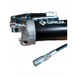 Tepimo pistoletas yra viena ranka naudojamas tepimo pistoletas su žarna