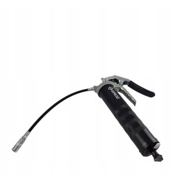 Tepimo pistoletas yra viena ranka naudojamas tepimo pistoletas su žarna