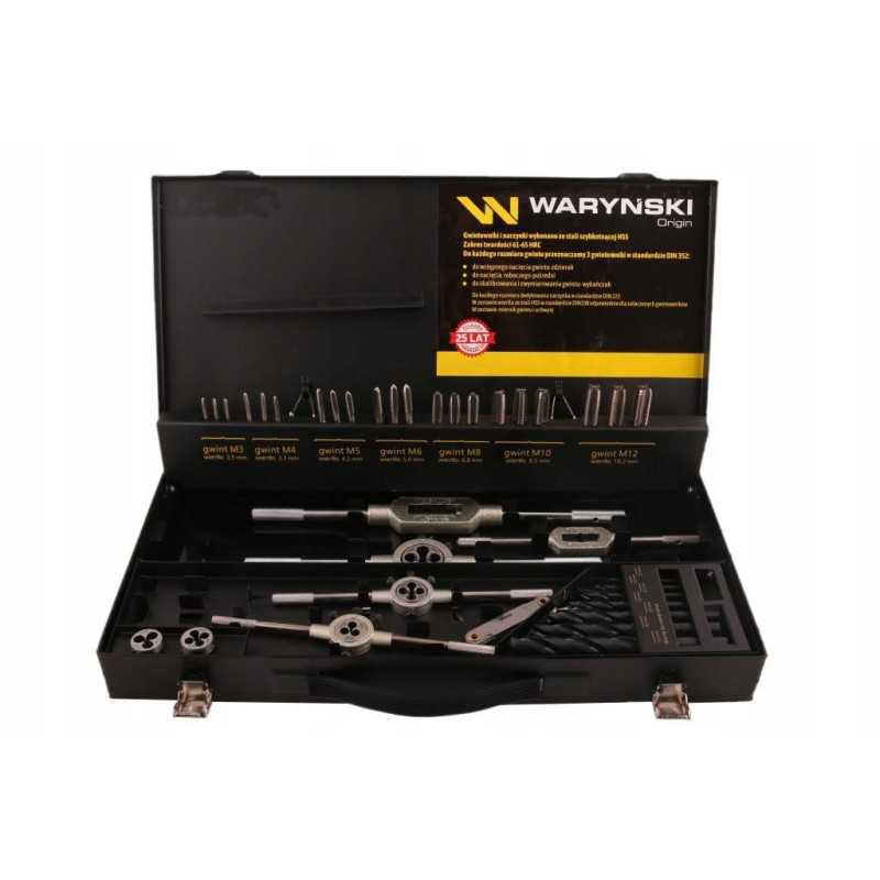 HSS plieno m3 m12 štampų ir čiaupų rinkinys