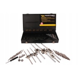 HSS plieno m3 m12 štampų ir čiaupų rinkinys