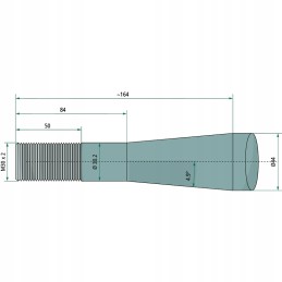 Zab 45mm 1250mm 43012503000 55466 granitas