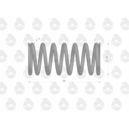 Didelė sankabos spyruoklė 951104 parduodama už 10 centų