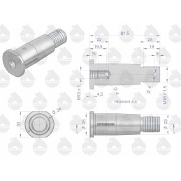 Vairo stiprintuvo pavaros kaištis