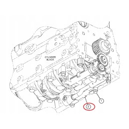 Variklio alyvos siurblys katė 416d 432d 432e 225 8329