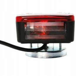 Galinių žibintų komplektas su magnetu, 12 m laidas