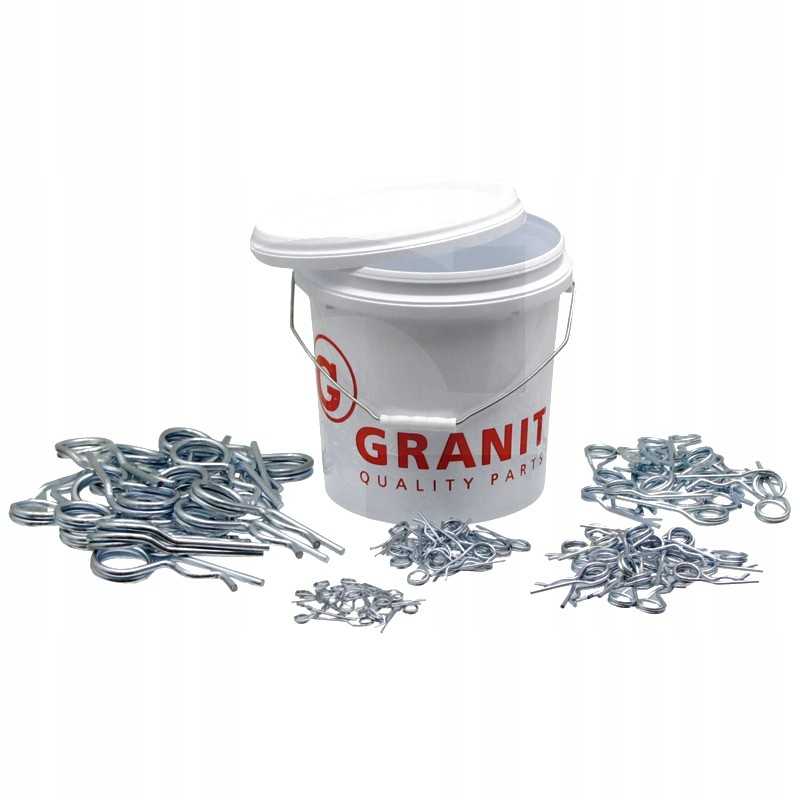 2 mm granito spyruoklinių kaiščių rinkinys