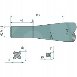 Zab 1000mm 43010002700 181010 granitas