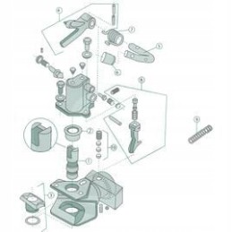 Prikabinimo pagrindinis kaištis d 38x117 mm 8002422 walte
