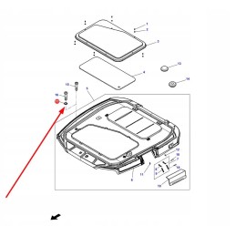 3386192m1 spyruoklinė poveržlė r 8 26 mm