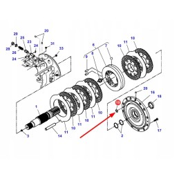 X548829266000 sandarinimo žiedas 11 x 3