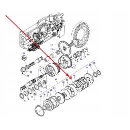 70815306 sankabos frikcinis diskas 110 x 157 x 3 mm