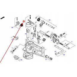 F816500070210 automatinio prikabinimo mechanizmo dangtis
