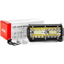 Halogeninės darbo lempos prožektorius 9 36v 40xled 3200lm