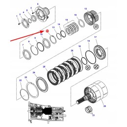 390143x1 užrakto žiedas