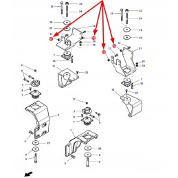Vjb8905 savaime užsifiksuojanti veržlė m10
