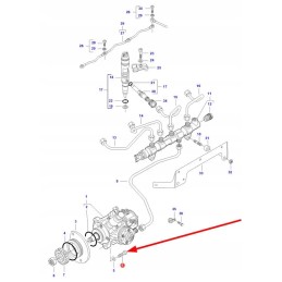 V581804640 įpurškimo siurblys šešiakampis varžtas m8 x 35